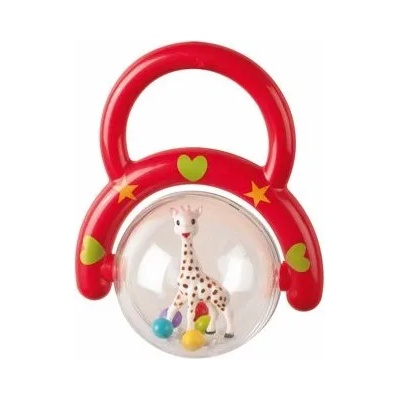 Софи жирафчето Дрънкалка с дръжка (s010126)