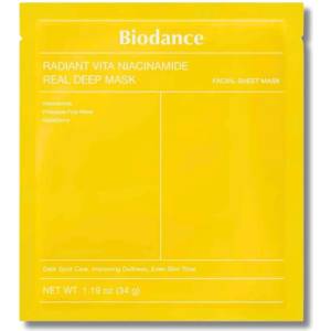 Biodance - Radiant Vita Niacinamide Real Deep Mask 34g