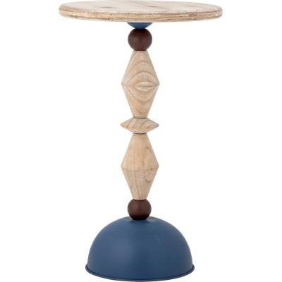 Bloomingville Кръгла странична масичка от масивна ела ø 30 cm Mannelli - Bloomingville (82065220)