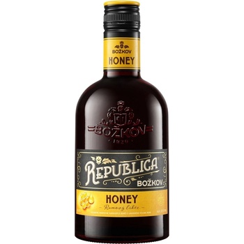 Božkov Republica Honey 35% 0,7 l (holá láhev)