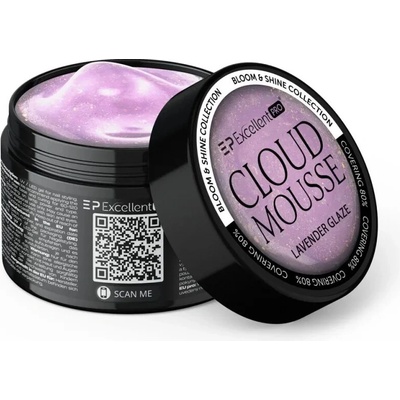 Excellent Pro stavební gel Cloud Mousse Lavender Glaze 15g
