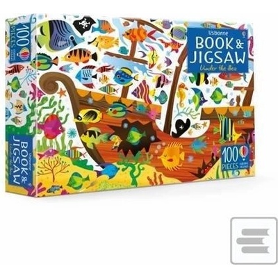 Usborne Jigsaw with a Book: Under the Sea Ha... Kirsteen Robson, Gareth Lucas
