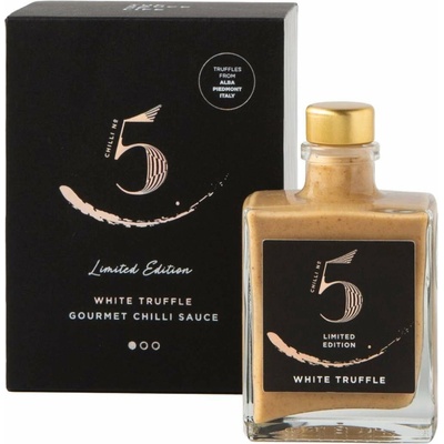 Chilli omáčka WHITE TRUFFLE 100 ml, limitovaná edícia, Chilli No5