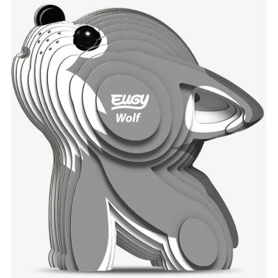 dodoland 3d модел за сглобяване eugy - Вълк (eugy040)