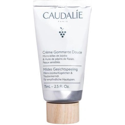 Caudalie Vinoclean Gentle Buffing Cream нежен ексфолиращ крем за чувствителна кожа 75 ml за жени