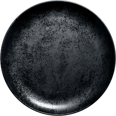 RAK Porcelain Talíř mělký 27 cm černá RAK-KRNNPR27