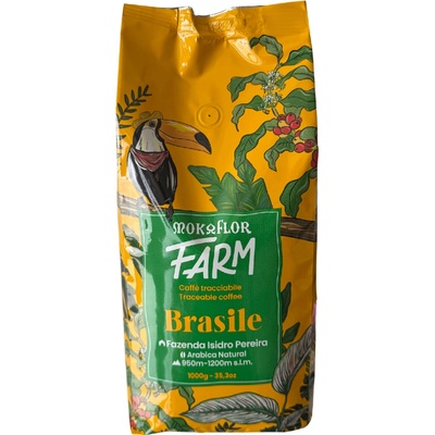 Caffé MOKAFLOR FARM Brasile zrnková 1 Kg