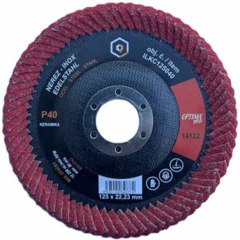 Optima Brusný kotouč koutů 125 mm 60 ILKC125060