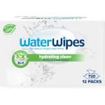 WaterWipes 12x WATERWIPES Хидратиращи почистващи кърпички без пластмаса 60 бр. (720 бр. ) (20000115)