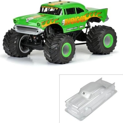 Pro-Line каросерия 1: 8 Chevy Bel Air 1957 "Avenger Edition" прозрачна: Losi LMT