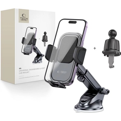 Tech-Protect Универсална стойка за автомобил от Tech Protect V6 - Черна (9490713935071)