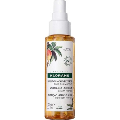 Klorane Mangový olej na suché vlasy 100 ml
