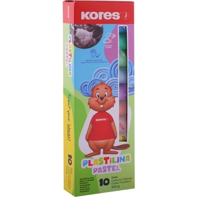 Kores Pastel 10 pastelových barev 20g