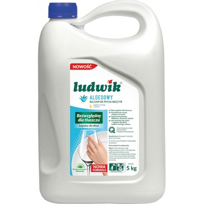 Ludwik Tekutý prostriedok na umývanie riadu Aloe Vera 5 kg