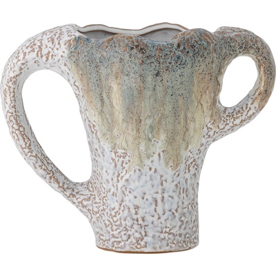 Bloomingville Декоративна ваза Ledger 21 см сиво-зелена (82061712)