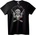 NOONEBRAND Тениска Череп Оръжия Мексико - L, Black