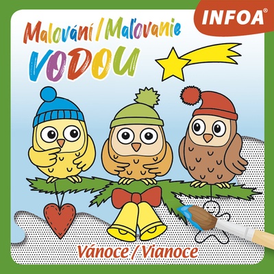 Malování / Maľovanie vodou Vánoce / Vianoce (CZ/SK vydanie) – Zboží Dáma