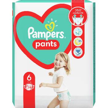 Image 1 of Pampers Бебешки пелени гащи Pampers 6 XL, 19 броя (1007000190)