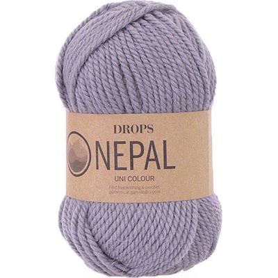 Příze DROPS Nepal uni colour 4311- starofialová