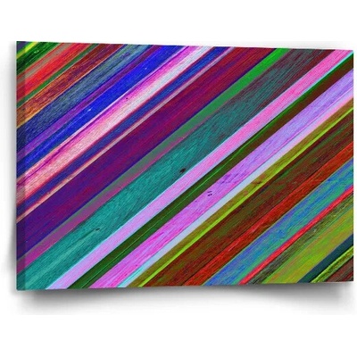 Sablio Obraz Nafarbené oko - 90x60 cm