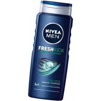 Nivea Men Fresh Kick sprchový gél 500 ml