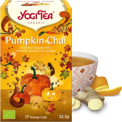 Yogi Tea Bio Dýňový Chai 17 x 1,9 g