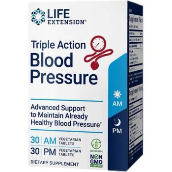 Image 1 of Life Extension Triple Action Blood Pressure [30+30 Таблетки]