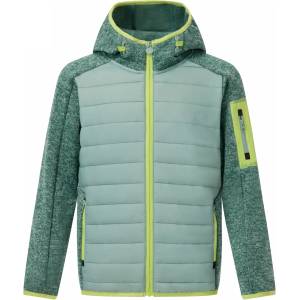 Regatta Детско поларено яке Regatta Kid's Junior Newhill Hybrid Fleece jacket - Glaciergreen - размер 14 Years (703-7790-0318)