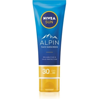 Nivea Sun Alpin pleťový opalovací krém SPF30 50 ml – Zboží Mobilmania