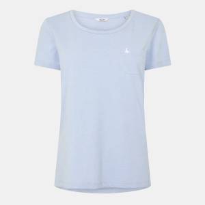 Jack Wills Дамска тениска Jack Wills Fullford Pocket T-Shirt Ladies - Blue
