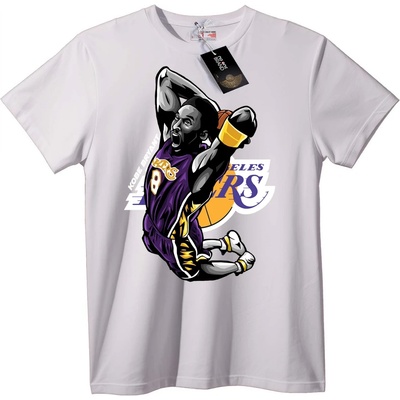 NOONEBRAND Тениска Kobe Bryant Lakers 8 - XL, White