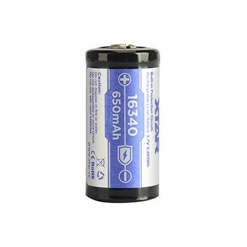 Image 1 of NITECORE Акумулаторна батерия NITECORE CR-123, 650mAh, 3.7V, Литиево-йонна (XTAR-BR-CR123)