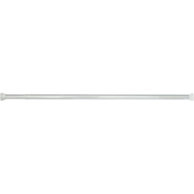 Spirella Tyč na sprchový závěs Kreta, lesklá bílá, hliník, 125 - 220 cm (10.10328)