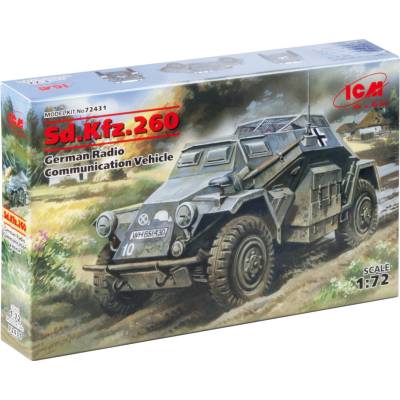 ICM Sd.Kfz 260 German Radio Communication Vehicle 1:72