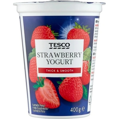 Tesco Jahodový jogurt 400 g