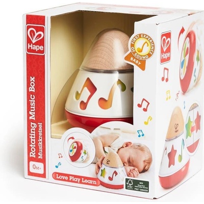 Hape rotujúca hudobná skrinka