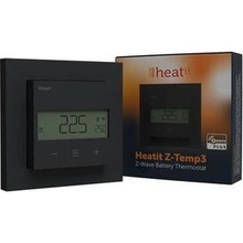 HEATIT Z-Temp3 Černý Matný