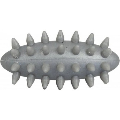 JAKOBS Masážní vajíčko s bodlinkami ježek malé 7 cm stříbrné