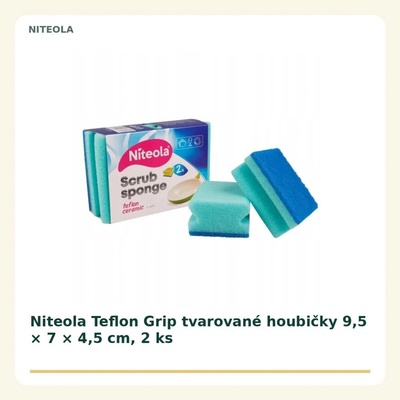 Niteola Houbička na nádobí Teflon 2 ks