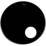 ENCORE by REMO Черна кожа за бас барабан (каса) 22" EN-1022ES - Ebony ambassador