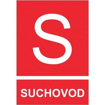 Samolepka Suchovod 298 x 210 mm VÝPRODEJ