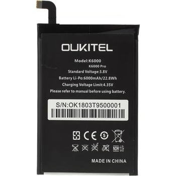 Image 1 of OUKITEL Оригинална Батерия за Oukitel K6000 / K6000 Pro