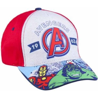 Cerda Шапка с козирка Cerda - Avengers, 53 cm, 4+, червена (2200009018-1)