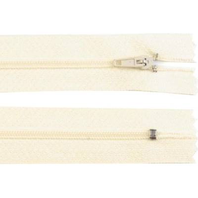 Stoklasa Spirálový zip No 3 délka 30 cm pinlock Balení: 1 ks, Varianta: 306 béžová nejsv. 306 béžová nejsv.