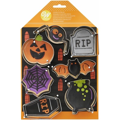 Wilton Cakesupplies Sada vykrajovačiek - Halloween mix 7 ks