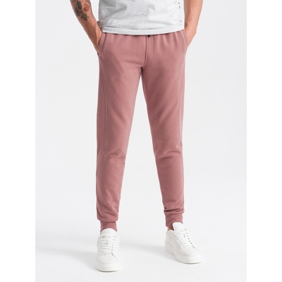 Ombre Clothing Мъжки памучен спортен панталон BASIC jogger Ombre Clothing Ombre Clothing | Rozov | МЪЖЕ | 30/32