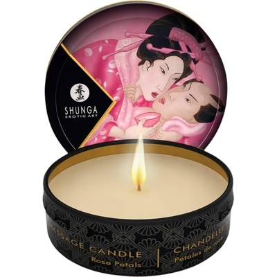 Shunga - масажна свещ - роза (30 ml)