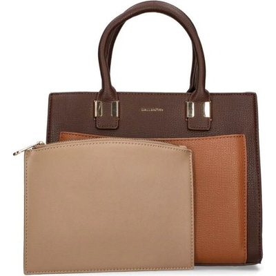 Gallantry kabelka A 9129 coffee/d.taupe/d.br