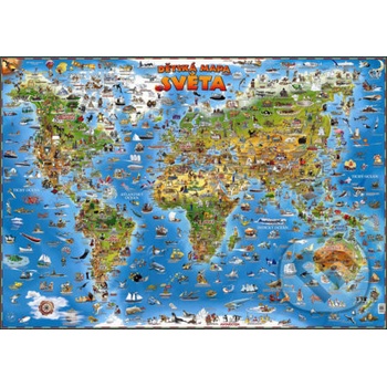 Detská mapa sveta