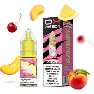 Oxva OX Passion Salts Cherry Peach Lemon 10 ml 10 mg